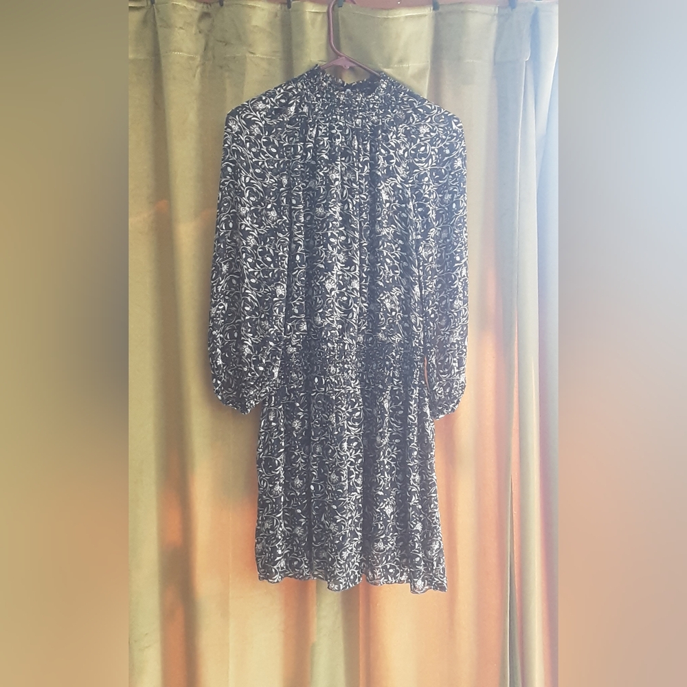 Black Floral dress from Velvet by Graham & Spencer
